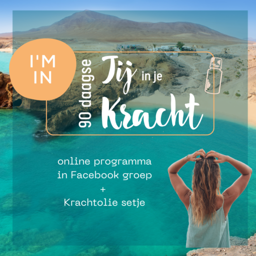 90 daagse Jij in je Kracht incl Krachtolie-setje
